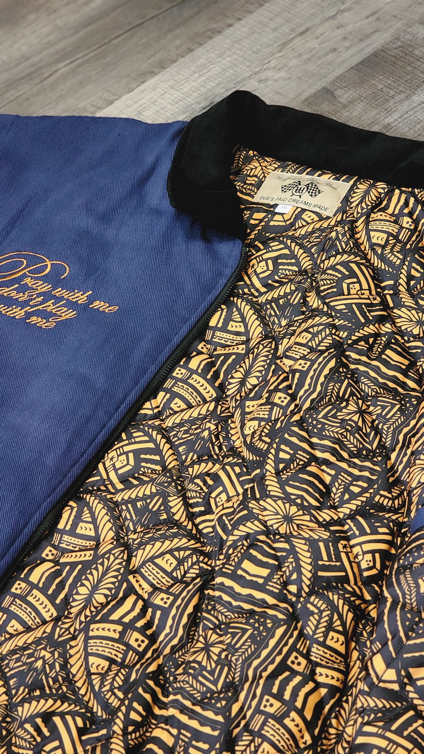 Navy Turfwear Jacket