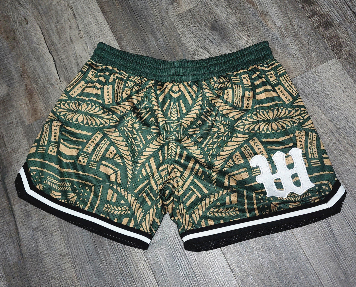 Champagne Green Shorts