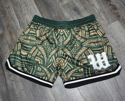 Champagne Green Shorts