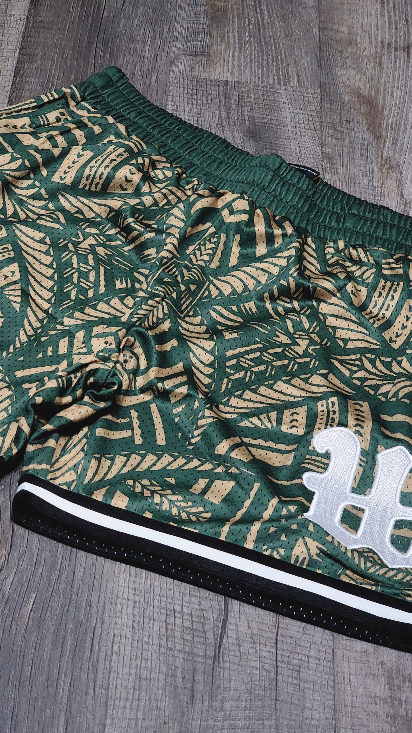 Champagne Green Shorts