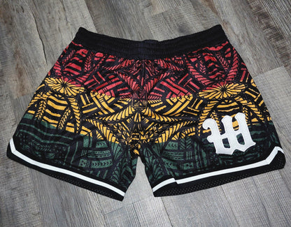 Reggae Vibes Hoop Shorts
